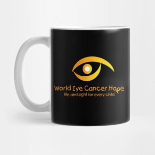 WE C Hope Gold Logo Mug